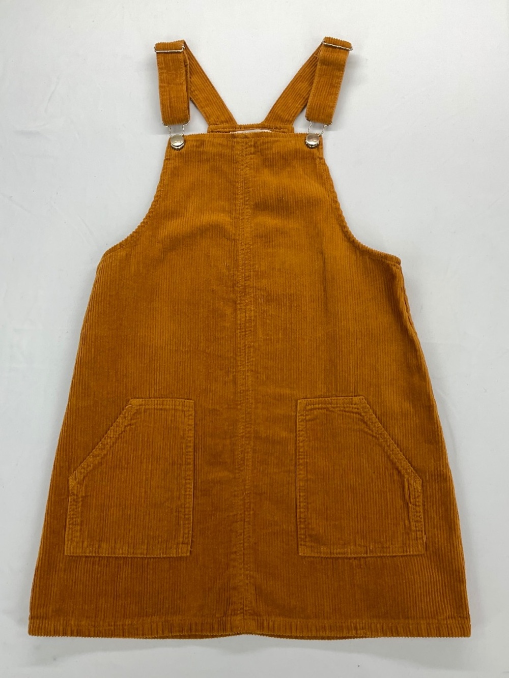 Forever 21 Girls Corduroy Overall Dress Camel Pinafore Jumper NWT Size 13/14